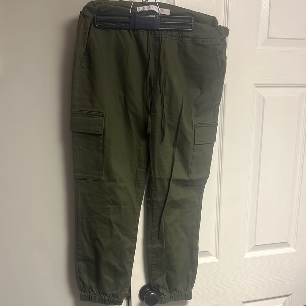 A. Green Cargo Pants